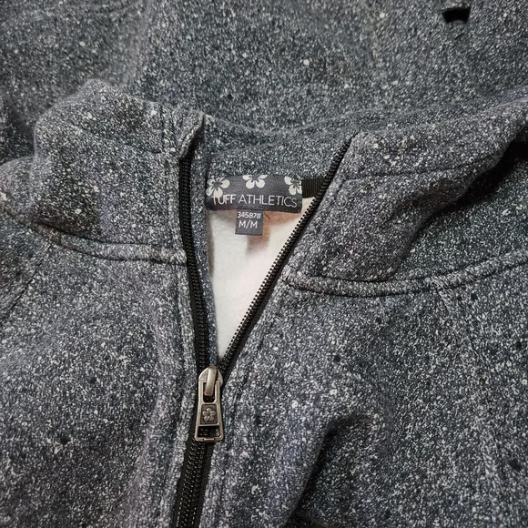 Tuff Athletics Full Zip Hoodie - Size Medium (M) - Picture 6 of 6
